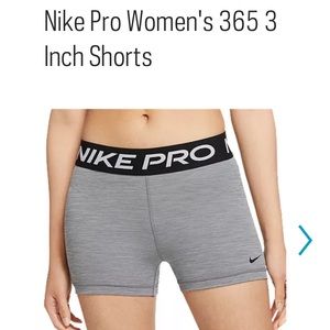 Nike Pro 3” Shorts